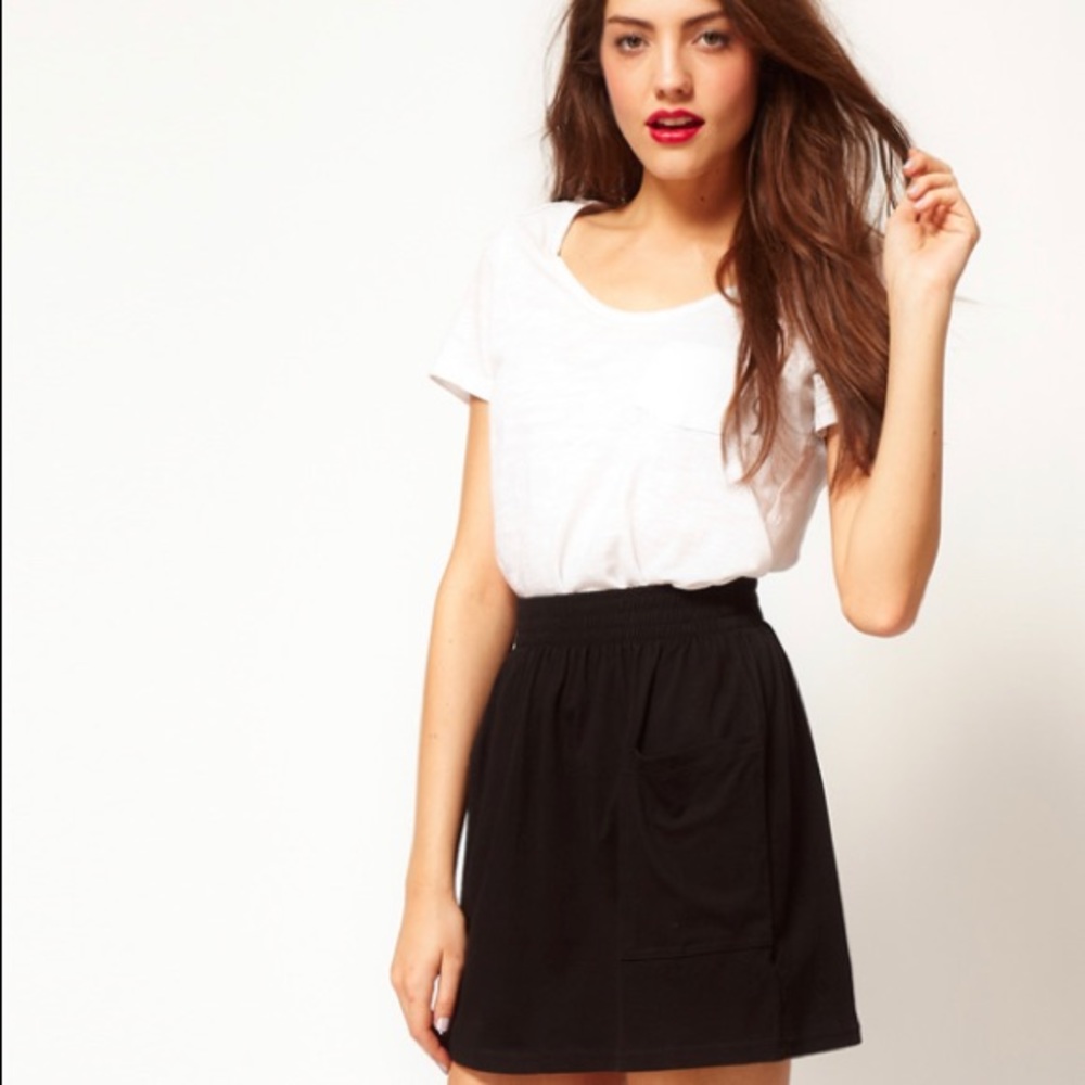American Apparel Jersey Pocket Skirt